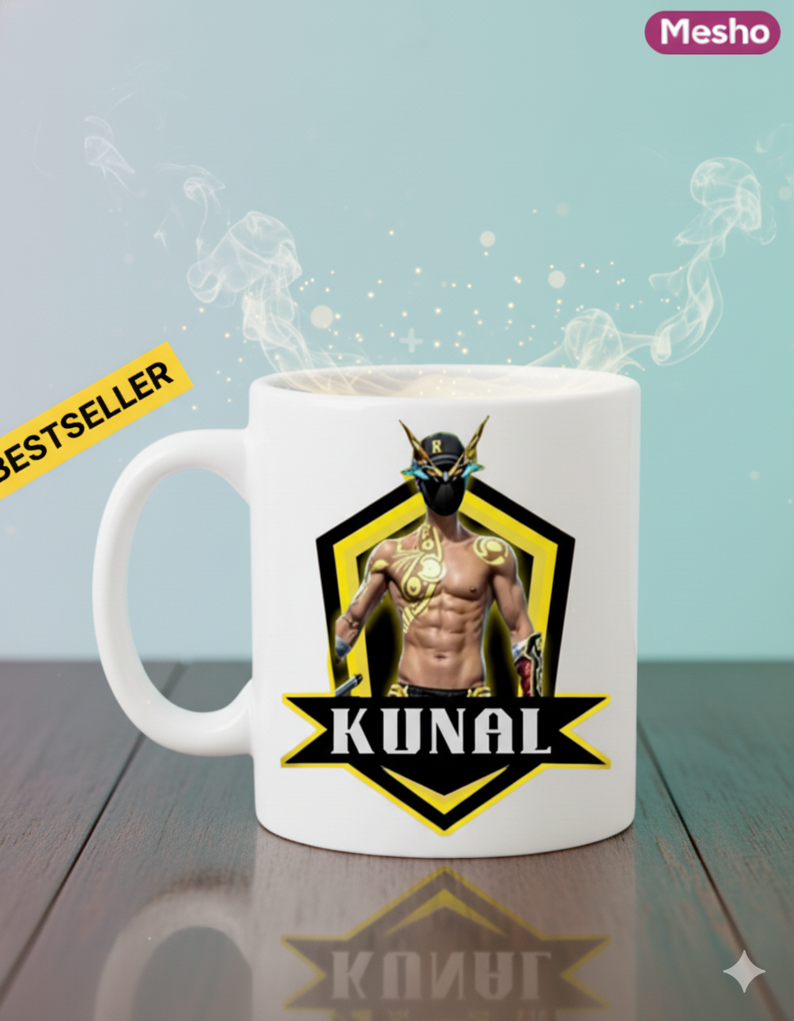 KUNAL’s Bold Gamer Mug
