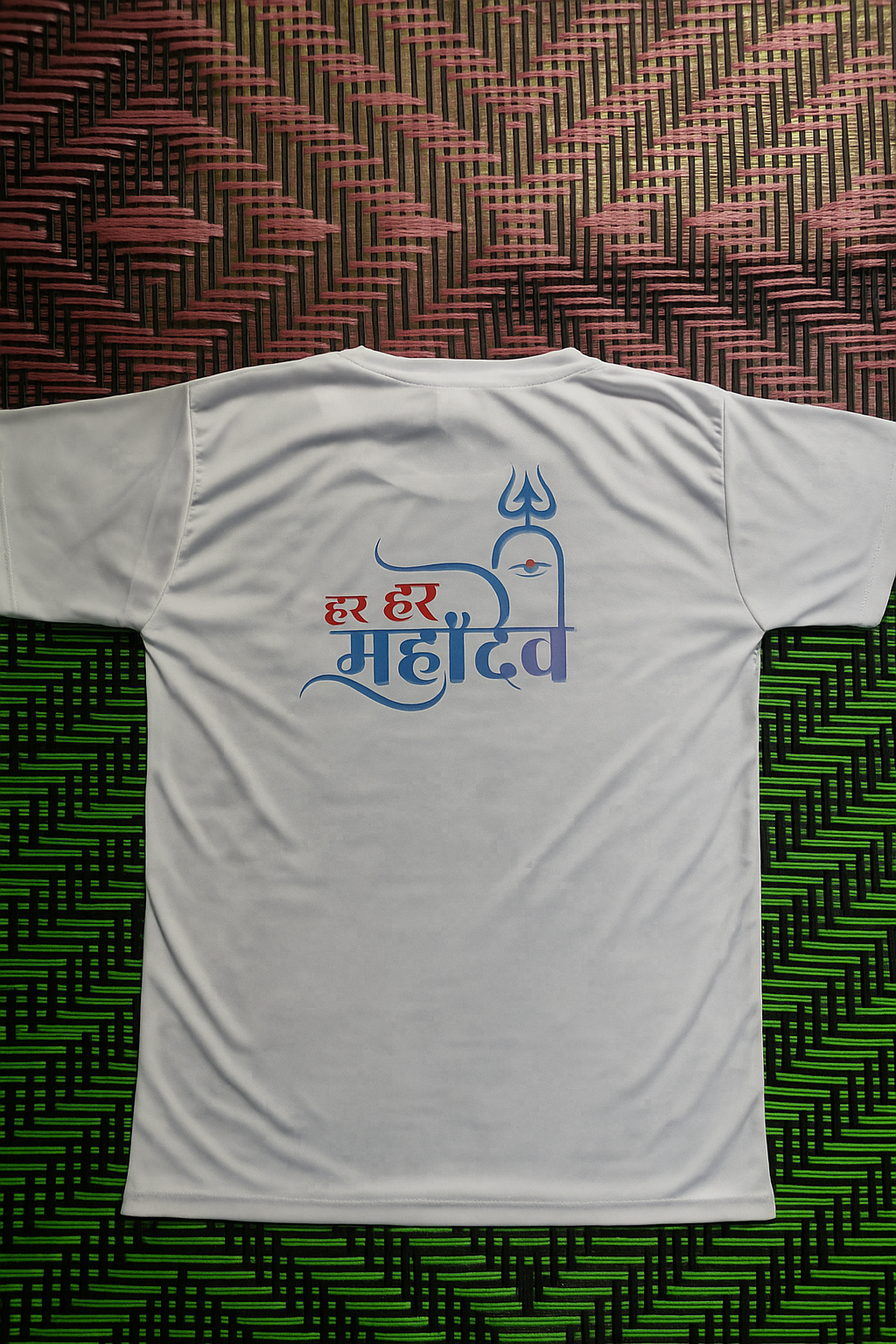 🔱 T-Shirt Description: HAR HAR MAHADEV 🔱