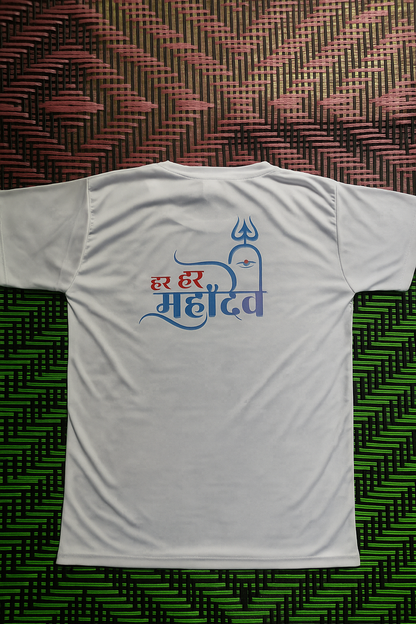 🔱 T-Shirt Description: HAR HAR MAHADEV 🔱