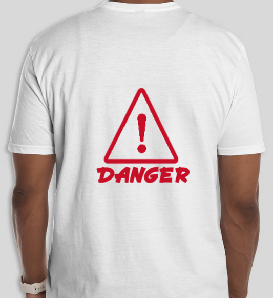 ⚠️ DANGER Skull Headphones Graphic T-Shirt